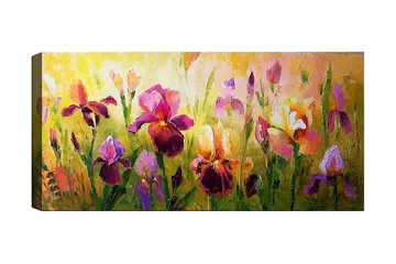 Canvastavla YTY Floral & Botanical Flerfärgad - 120x50 cm - Inredning - Tavlor & konst - Canvastavlor