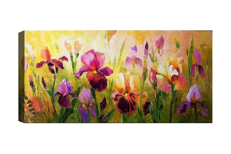 Canvastavla YTY Floral & Botanical Flerfärgad, 120x50 cm