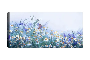 Canvastavla YTY Floral & Botanical Flerfärgad - 120x50 cm - Inredning - Tavlor & konst - Canvastavlor