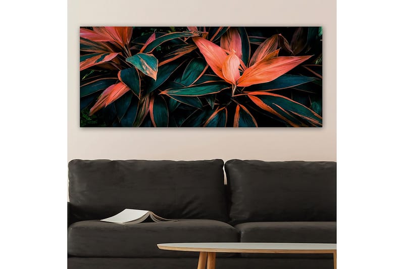 Canvastavla YTY Floral & Botanical Flerfärgad - 120x50 cm - Inredning - Tavlor & konst - Canvastavlor