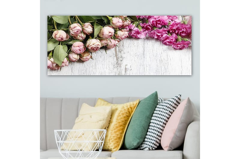 Canvastavla YTY Floral & Botanical Flerfärgad - 120x50 cm - Inredning - Tavlor & konst - Canvastavlor