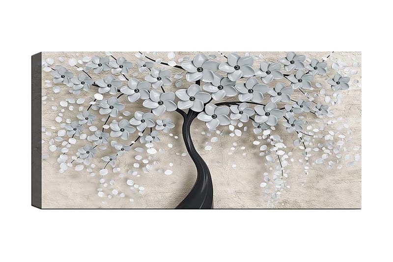 Canvastavla YTY Floral & Botanical Flerfärgad - 120x50 cm - Inredning - Tavlor & konst - Canvastavlor