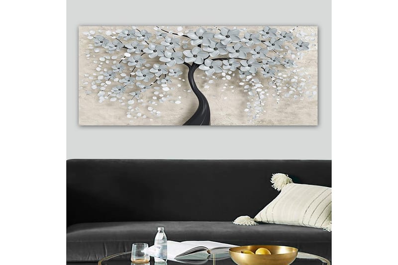 Canvastavla YTY Floral & Botanical Flerfärgad - 120x50 cm - Inredning - Tavlor & konst - Canvastavlor
