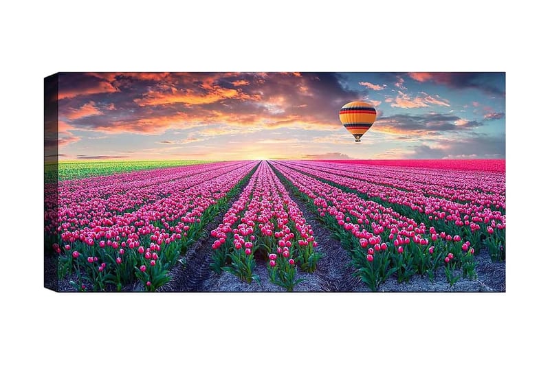Canvastavla YTY Floral & Botanical Flerfärgad - 120x50 cm - Inredning - Tavlor & konst - Canvastavlor