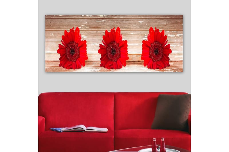 Canvastavla YTY Floral & Botanical Flerfärgad - 120x50 cm - Inredning - Tavlor & konst - Canvastavlor