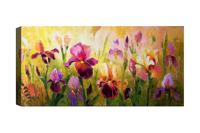 Canvastavla YTY Floral & Botanical Flerfärgad - 120x50 cm - Inredning - Tavlor & konst - Canvastavlor
