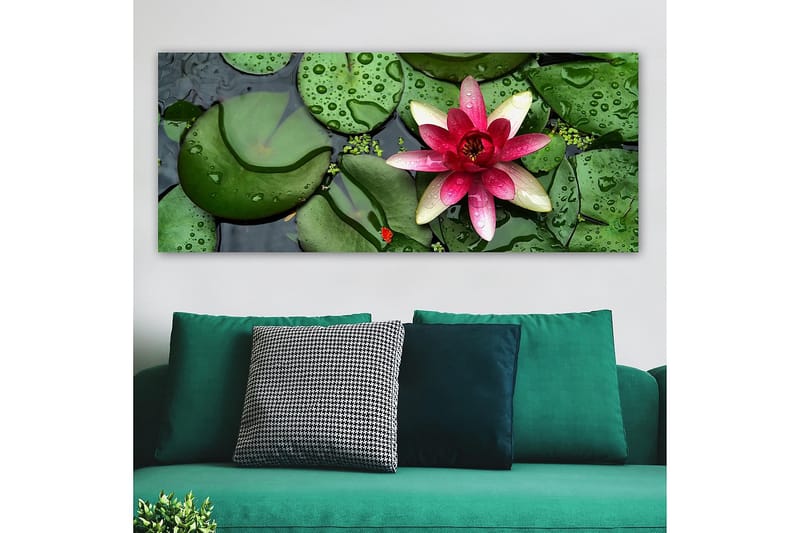 Canvastavla YTY Floral & Botanical Flerfärgad - 120x50 cm - Inredning - Tavlor & konst - Canvastavlor