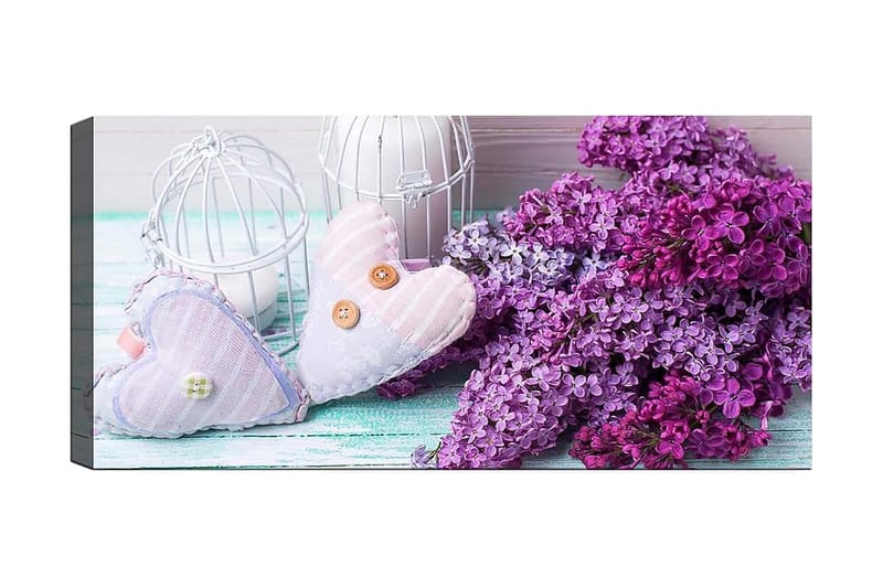 Canvastavla YTY Floral & Botanical Flerfärgad - 120x50 cm - Inredning - Tavlor & konst - Canvastavlor