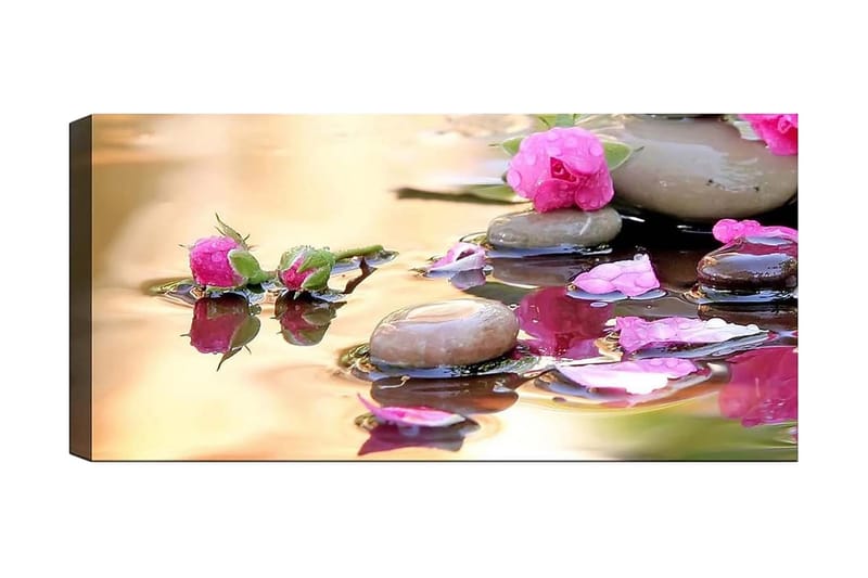 Canvastavla YTY Floral & Botanical Flerfärgad - 120x50 cm - Inredning - Tavlor & konst - Canvastavlor