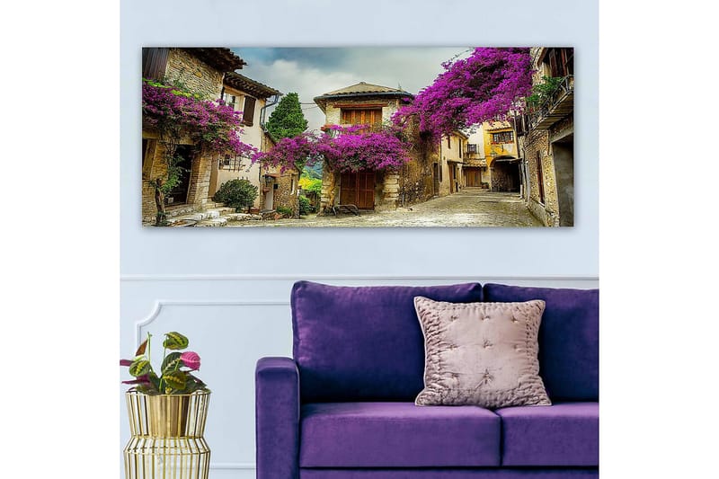 Canvastavla YTY Floral & Botanical Flerfärgad - 120x50 cm - Inredning - Tavlor & konst - Canvastavlor