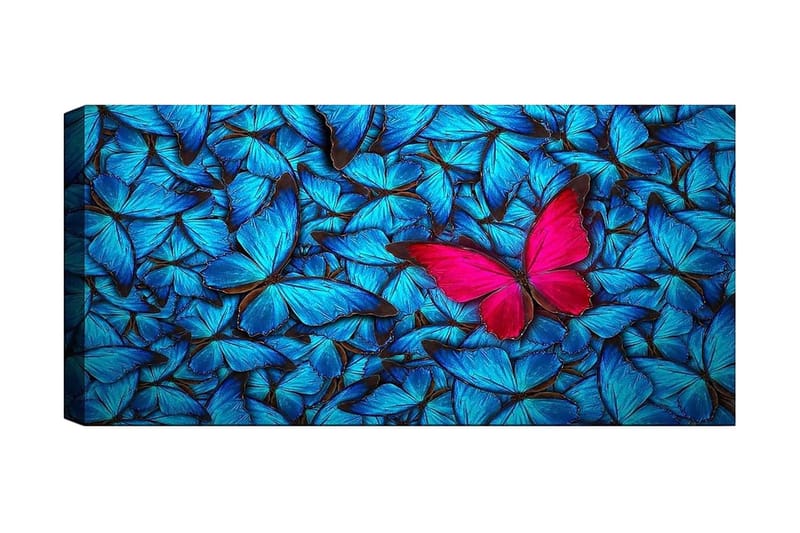 Canvastavla YTY Floral & Botanical Flerfärgad - 120x50 cm - Inredning - Tavlor & konst - Canvastavlor