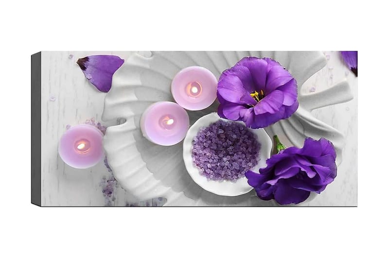 Canvastavla YTY Floral & Botanical Flerfärgad - 120x50 cm - Inredning - Tavlor & konst - Canvastavlor