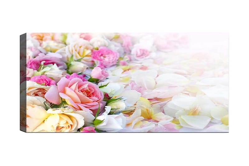 Canvastavla YTY Floral & Botanical Flerfärgad - 120x50 cm - Inredning - Tavlor & konst - Canvastavlor