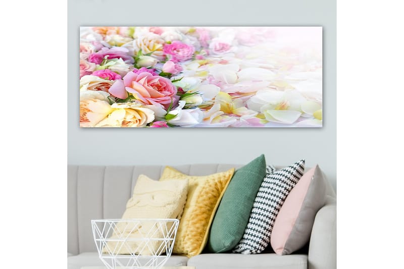Canvastavla YTY Floral & Botanical Flerfärgad - 120x50 cm - Inredning - Tavlor & konst - Canvastavlor