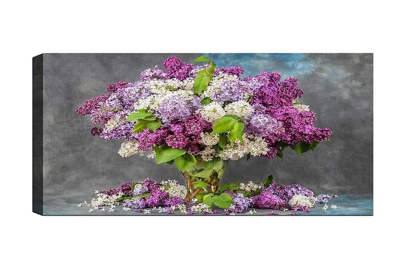 Canvastavla YTY Floral & Botanical Flerfärgad - 120x50 cm - Inredning - Tavlor & konst - Canvastavlor