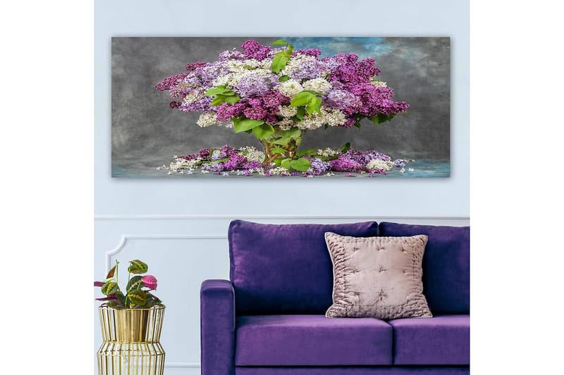 Canvastavla YTY Floral & Botanical Flerfärgad - 120x50 cm - Inredning - Tavlor & konst - Canvastavlor