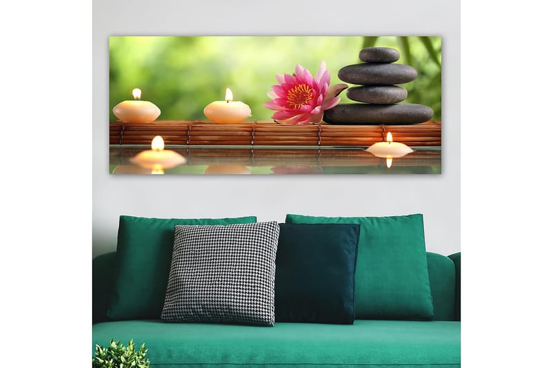 Canvastavla YTY Floral & Botanical Flerfärgad - 120x50 cm - Inredning - Tavlor & konst - Canvastavlor