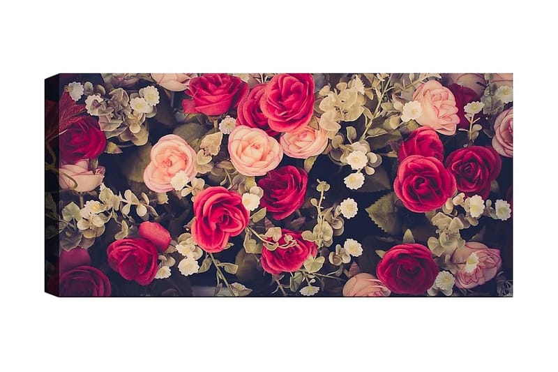 Canvastavla YTY Floral & Botanical Flerfärgad - 120x50 cm - Inredning - Tavlor & konst - Canvastavlor