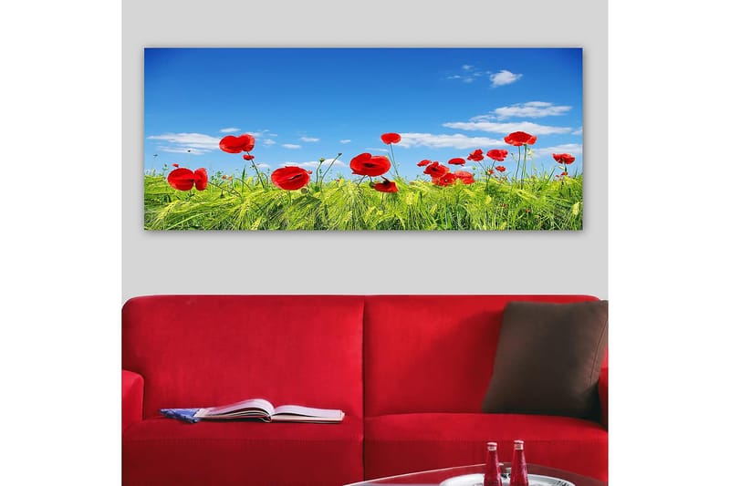 Canvastavla YTY Floral & Botanical Flerfärgad - 120x50 cm - Inredning - Tavlor & konst - Canvastavlor
