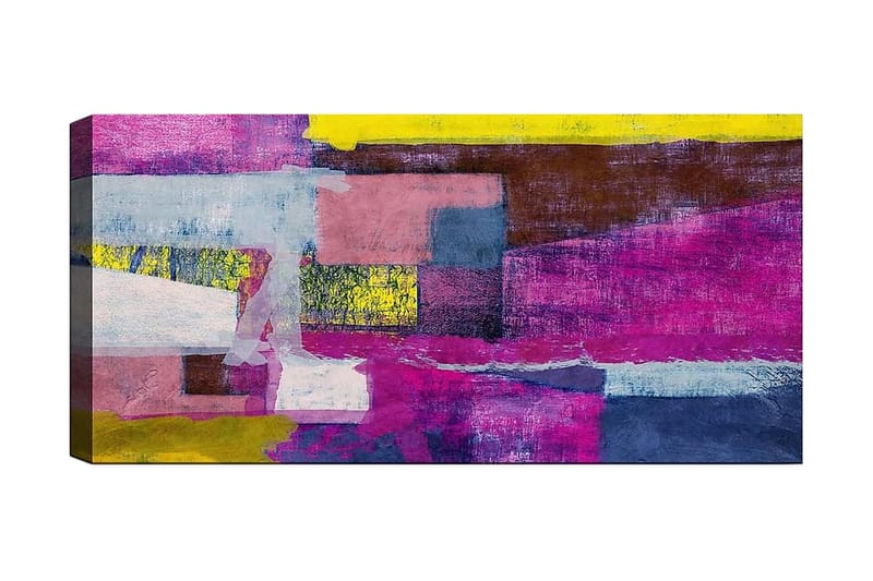 Canvastavla YTY Floral & Botanical Flerfärgad - 120x50 cm - Inredning - Tavlor & konst - Canvastavlor
