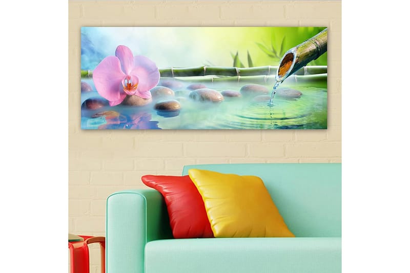 Canvastavla YTY Floral & Botanical Flerfärgad - 120x50 cm - Inredning - Tavlor & konst - Canvastavlor