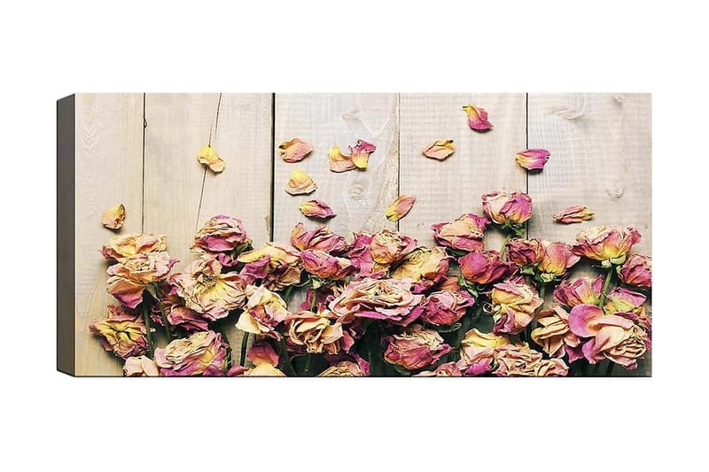 Canvastavla YTY Floral & Botanical Flerfärgad - 120x50 cm - Inredning - Tavlor & konst - Canvastavlor