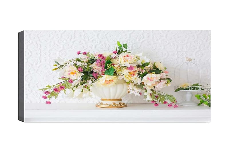 Canvastavla YTY Floral & Botanical Flerfärgad - 120x50 cm - Inredning - Tavlor & konst - Canvastavlor