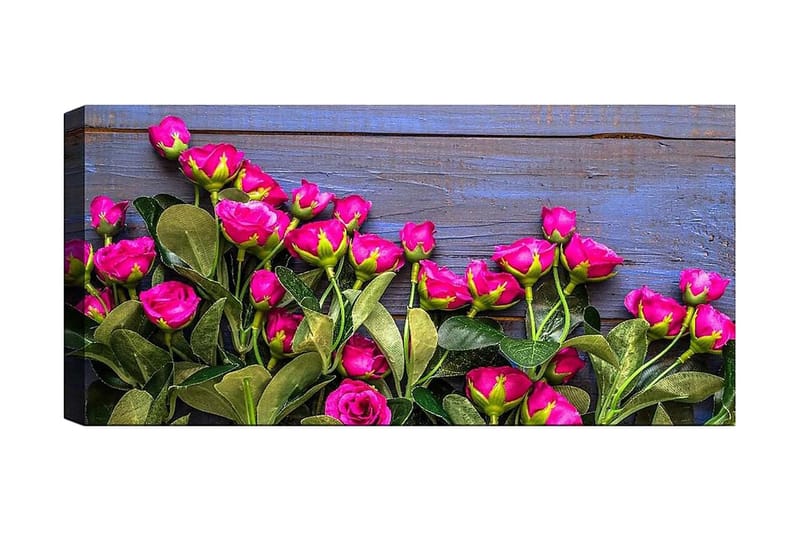 Canvastavla YTY Floral & Botanical Flerfärgad - 120x50 cm - Inredning - Tavlor & konst - Canvastavlor
