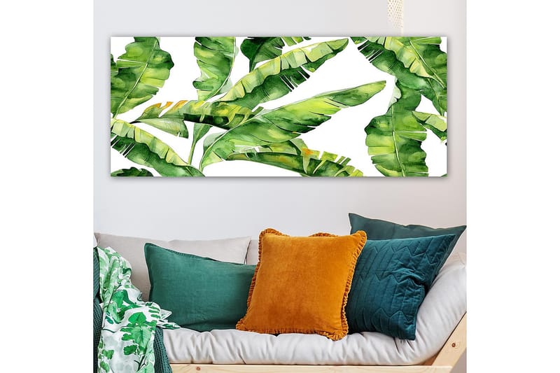 Canvastavla YTY Floral & Botanical Flerfärgad - 120x50 cm - Inredning - Tavlor & konst - Canvastavlor