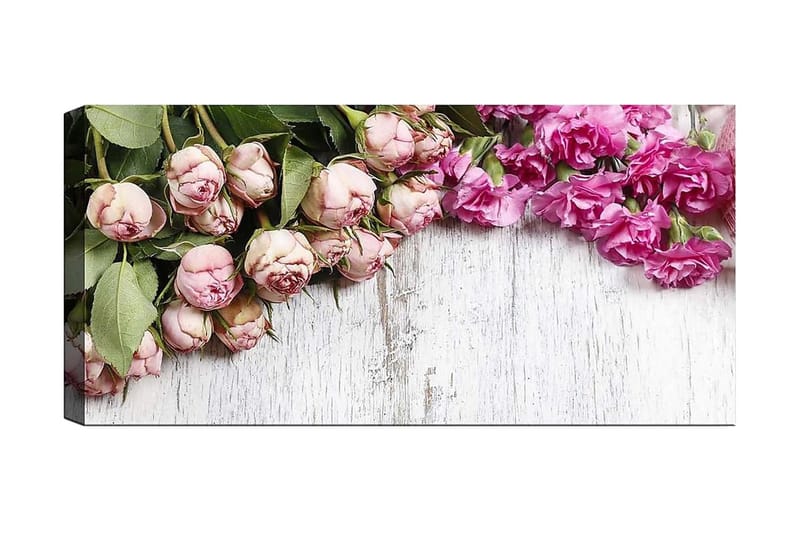 Canvastavla YTY Floral & Botanical Flerfärgad - 120x50 cm - Inredning - Tavlor & konst - Canvastavlor