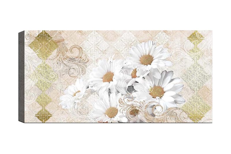 Canvastavla YTY Floral & Botanical Flerfärgad - 120x50 cm - Inredning - Tavlor & konst - Canvastavlor