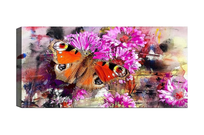 Canvastavla YTY Floral & Botanical Flerfärgad - 120x50 cm - Inredning - Tavlor & konst - Canvastavlor