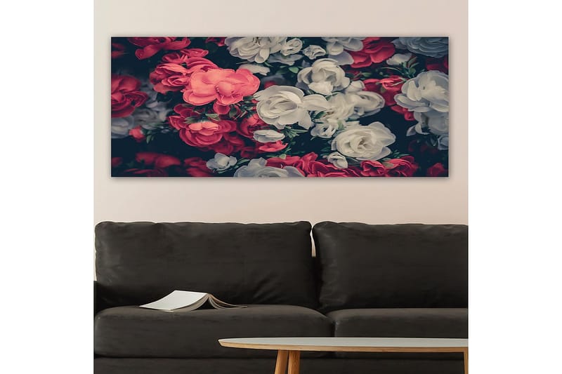 Canvastavla YTY Floral & Botanical Flerfärgad - 120x50 cm - Inredning - Tavlor & konst - Canvastavlor