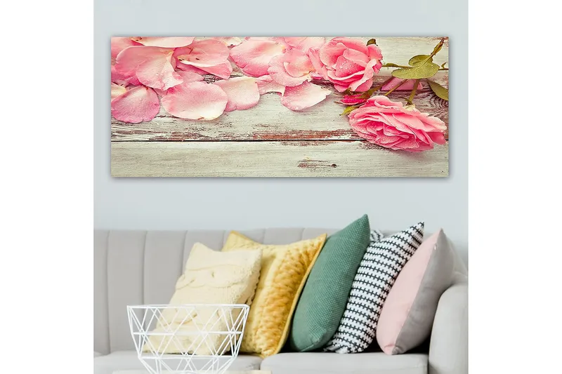 Canvastavla YTY Floral & Botanical Flerfärgad - 120x50 cm - Inredning - Tavlor & konst - Canvastavlor