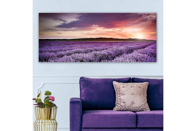 Canvastavla YTY Floral & Botanical Flerfärgad - 120x50 cm - Inredning - Tavlor & konst - Canvastavlor