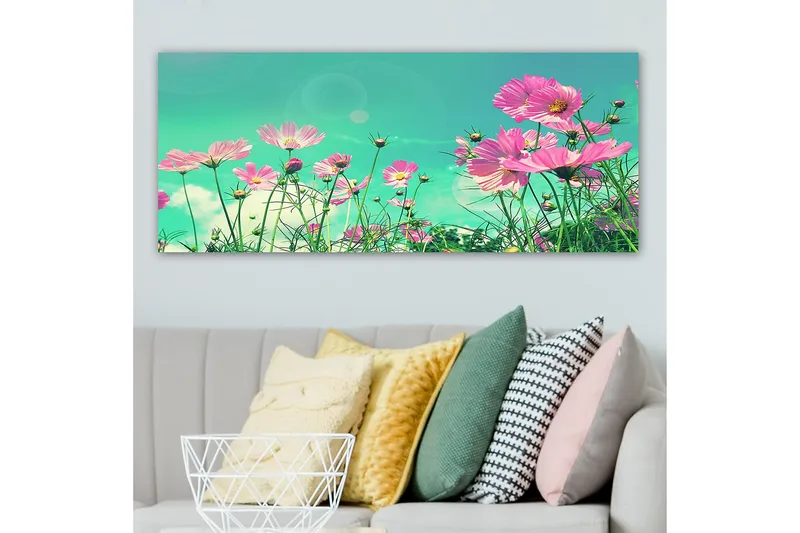 Canvastavla YTY Floral & Botanical Flerfärgad - 120x50 cm - Inredning - Tavlor & konst - Canvastavlor
