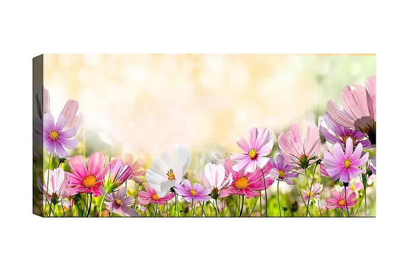Canvastavla YTY Floral & Botanical Flerfärgad, 120x50 cm