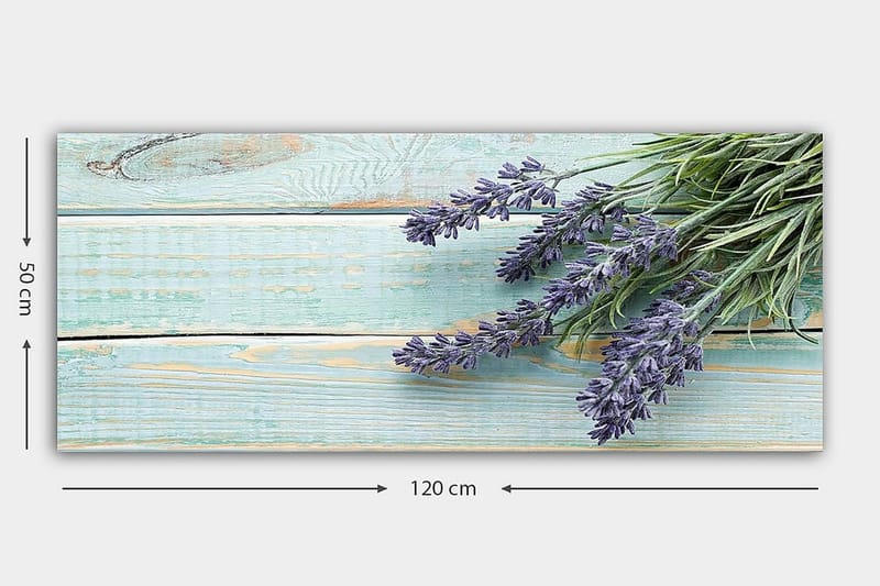 Canvastavla YTY Floral & Botanical Flerfärgad - 120x50 cm - Inredning - Tavlor & konst - Canvastavlor