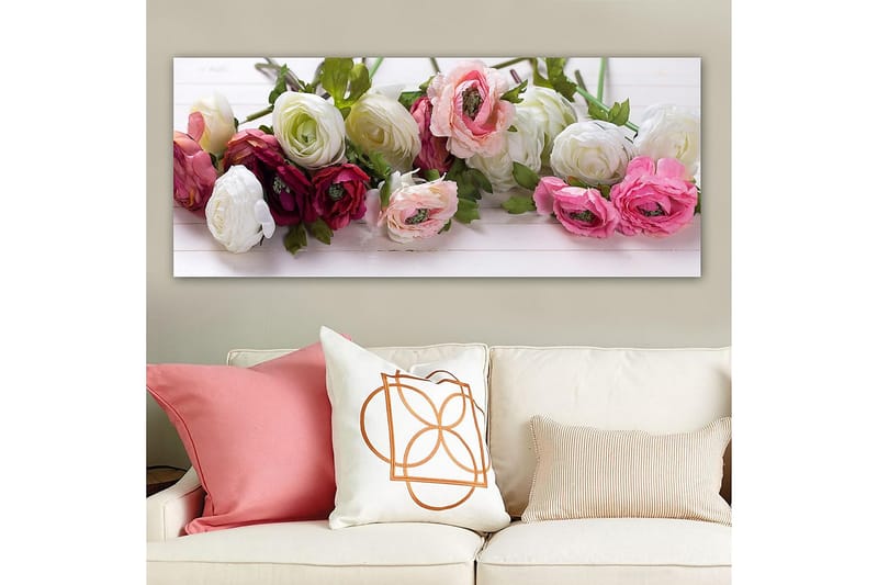 Canvastavla YTY Floral & Botanical Flerfärgad - 120x50 cm - Inredning - Tavlor & konst - Canvastavlor