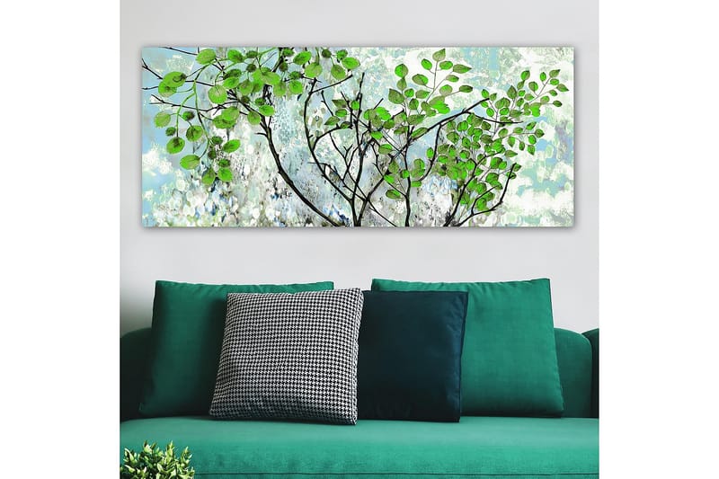 Canvastavla YTY Floral & Botanical Flerfärgad - 120x50 cm - Inredning - Tavlor & konst - Canvastavlor