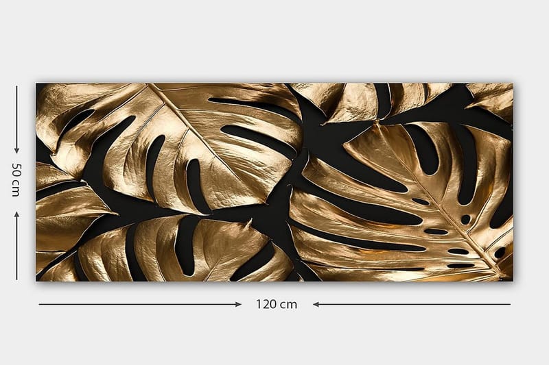 Canvastavla YTY Floral & Botanical Flerfärgad - 120x50 cm - Inredning - Tavlor & konst - Canvastavlor