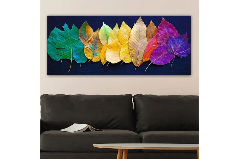 Canvastavla YTY Floral & Botanical Flerfärgad - 120x50 cm - Inredning - Tavlor & konst - Canvastavlor