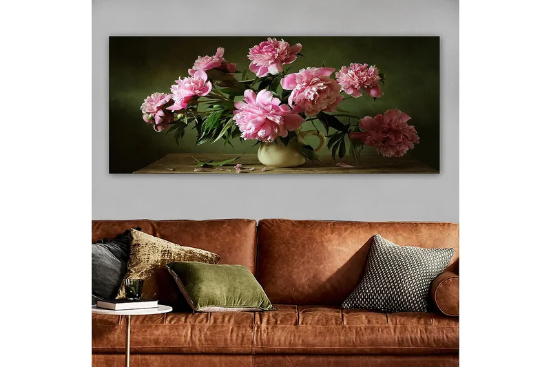 Canvastavla YTY Floral & Botanical Flerfärgad - 120x50 cm - Inredning - Tavlor & konst - Canvastavlor