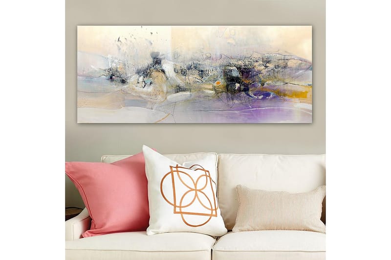 Canvastavla YTY Floral & Botanical Flerfärgad - 120x50 cm - Inredning - Tavlor & konst - Canvastavlor