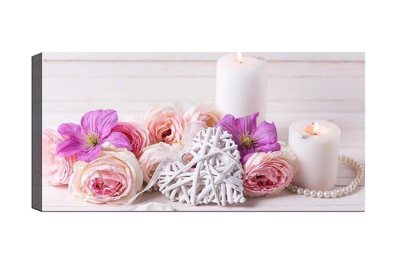 Canvastavla YTY Floral & Botanical Flerfärgad, 120x50 cm