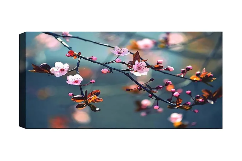 Canvastavla YTY Floral & Botanical Flerfärgad, 120x50 cm