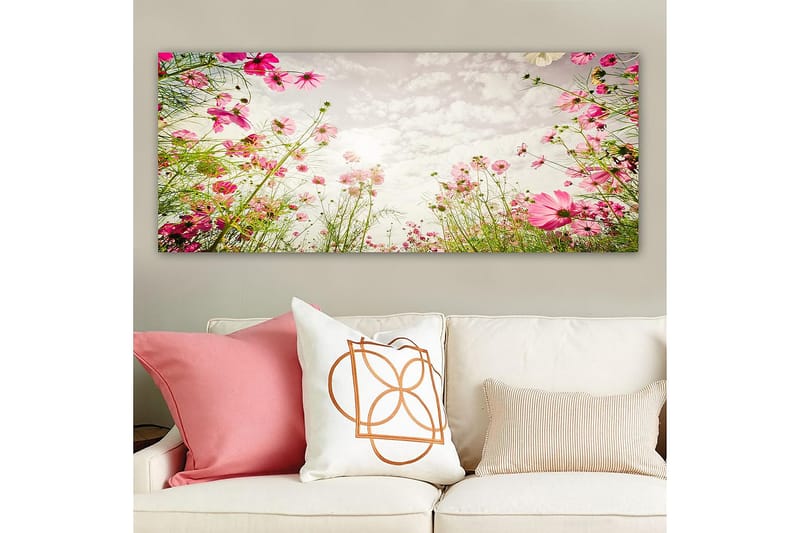Canvastavla YTY Floral & Botanical Flerfärgad - 120x50 cm - Inredning - Tavlor & konst - Canvastavlor