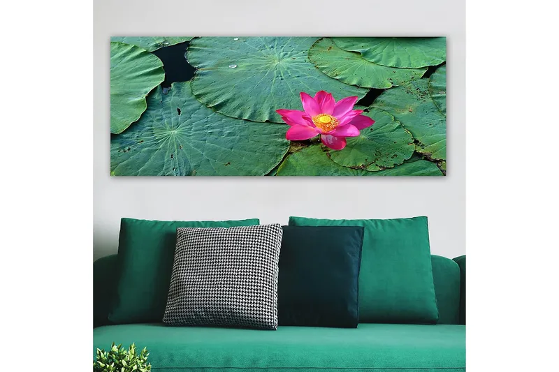 Canvastavla YTY Floral & Botanical Flerfärgad - 120x50 cm - Inredning - Tavlor & konst - Canvastavlor