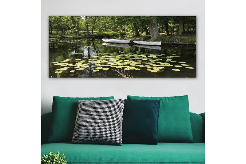Canvastavla YTY Floral & Botanical Flerfärgad - 120x50 cm - Inredning - Tavlor & konst - Canvastavlor