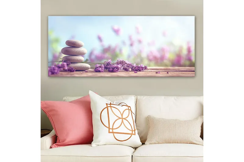 Canvastavla YTY Floral & Botanical Flerfärgad - 120x50 cm - Inredning - Tavlor & konst - Canvastavlor